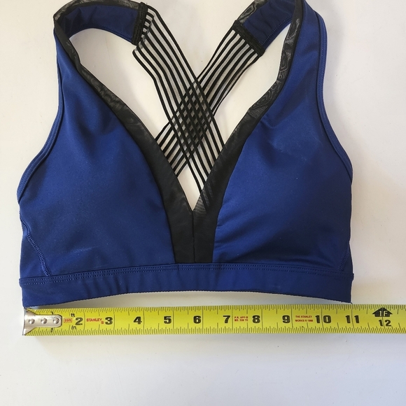 Victoria's Secret Sport Plunge Cross Back Sports Bra Wireless Wire Free yoga - Picture 6 of 6